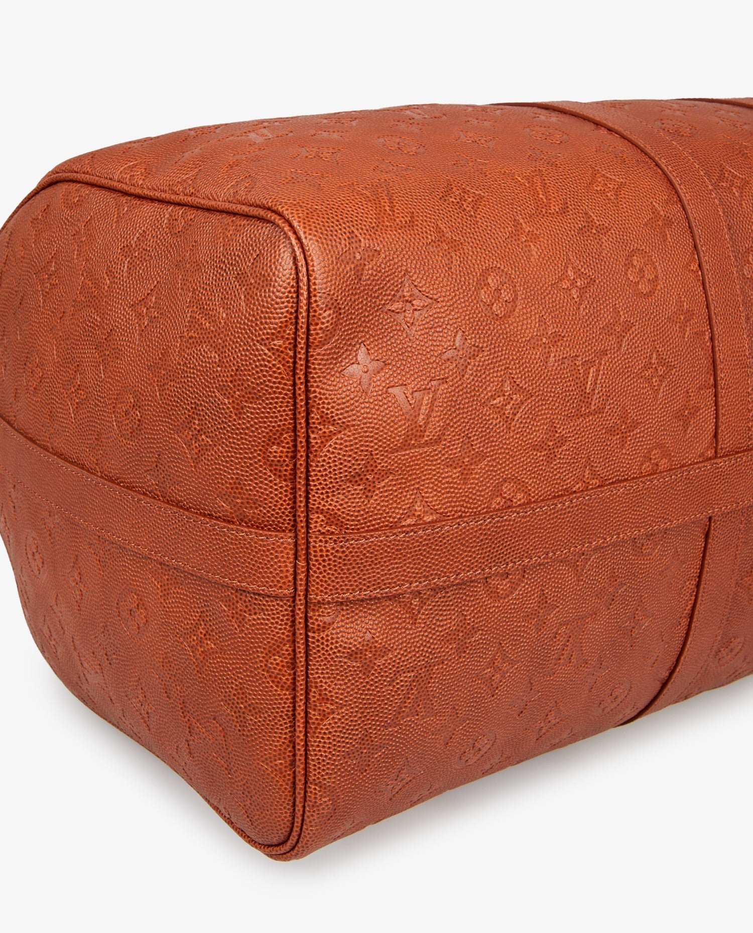 Louis Vuitton Keepall Bandoulière 55  Duffle Bag - Brown