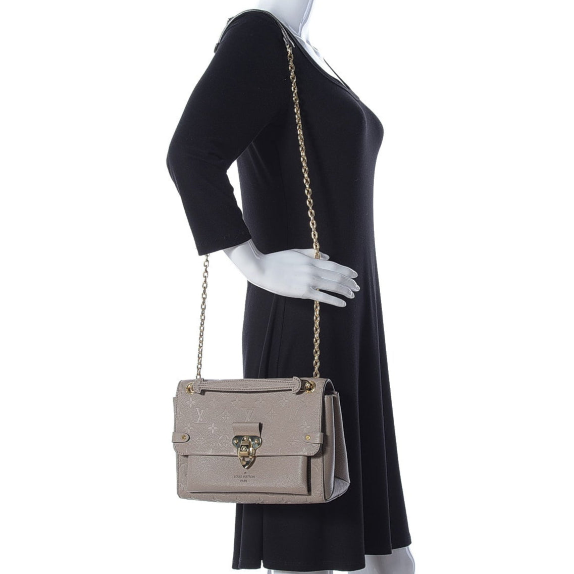 Louis Vuitton Vavin Empreinte PM Shoulder Bag - Gray