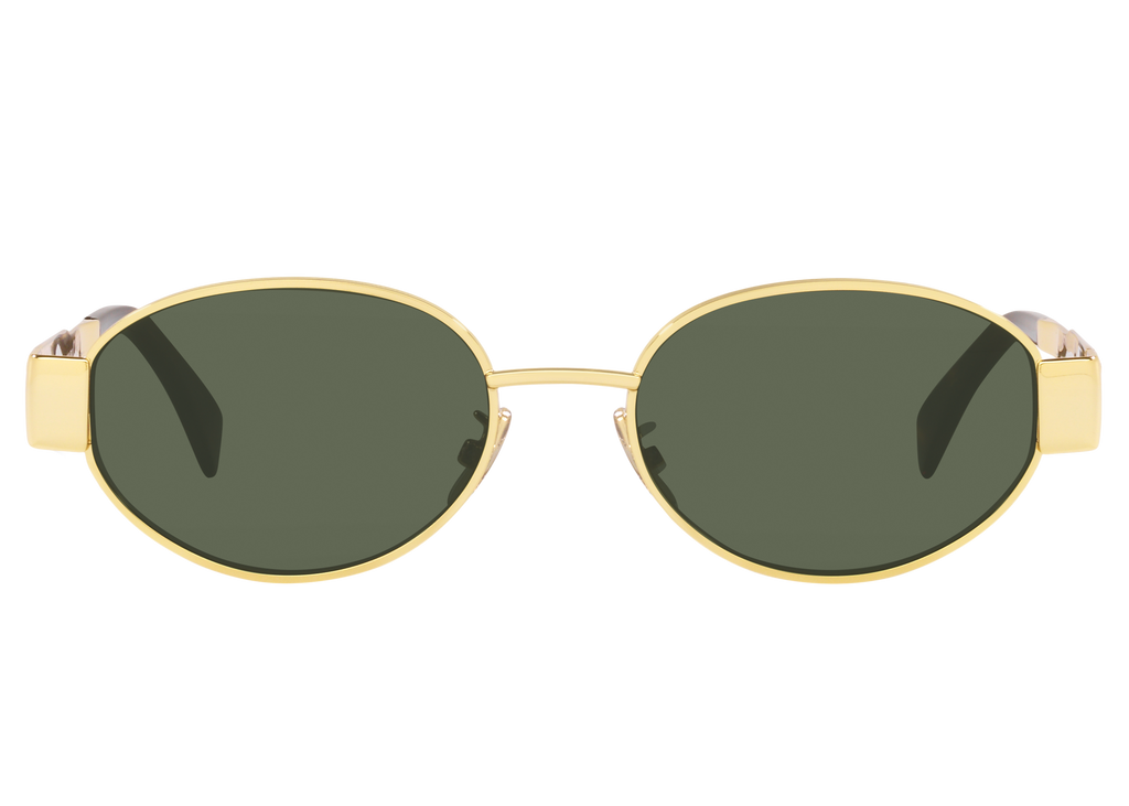 Celine CL40235 30N Triomphe Metal Gold Sunglasses