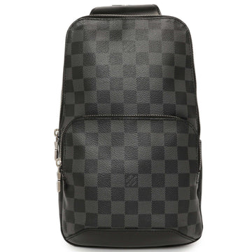 Louis Vuitton Damier Graphite Avenue Slingbag Crossbody - Black