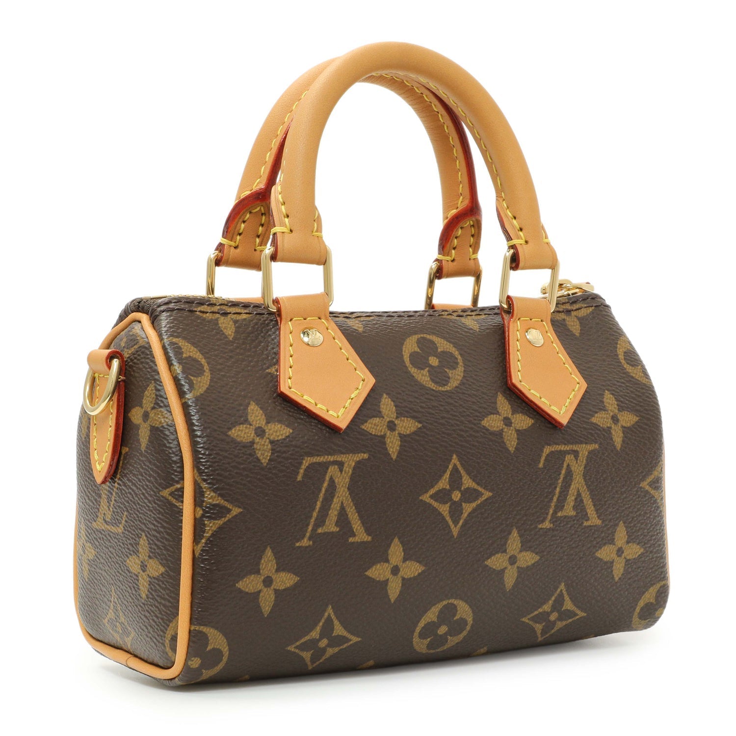 Louis Vuitton Nano Speedy Handbag - Chocolate Brown