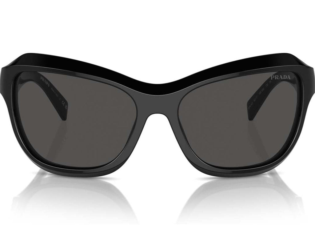 Prada PRA27-S Black Cats Eye Sunglasses
