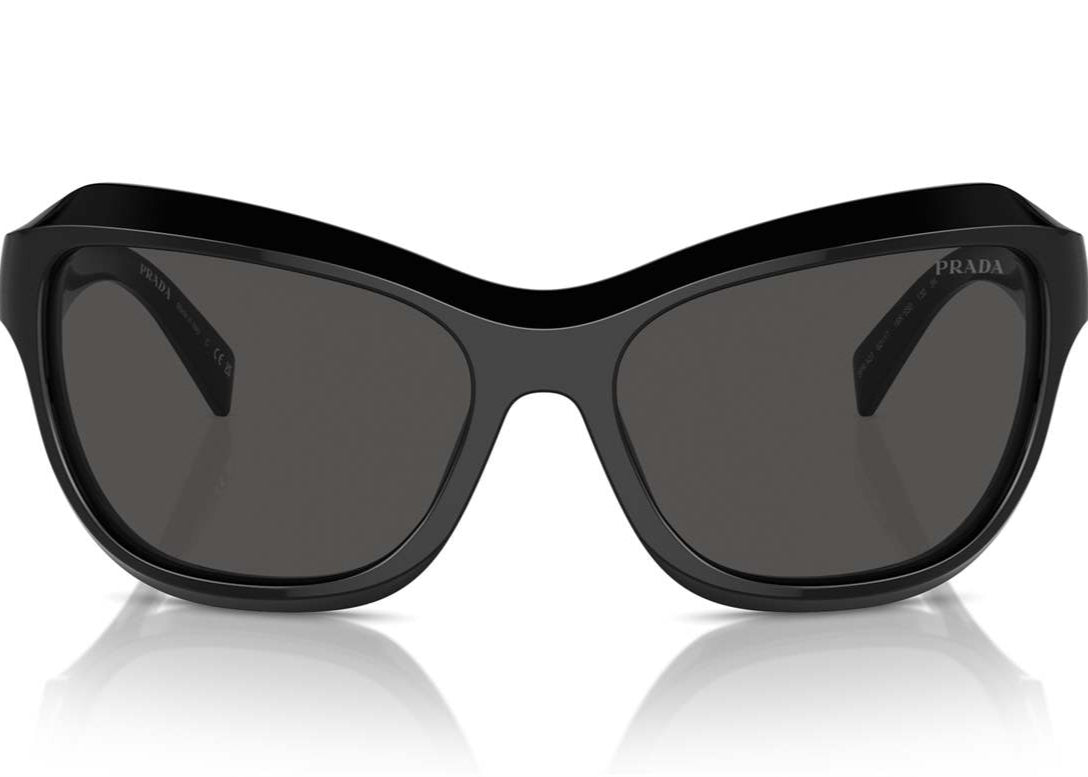 Prada PRA27-S Black Cats Eye Sunglasses