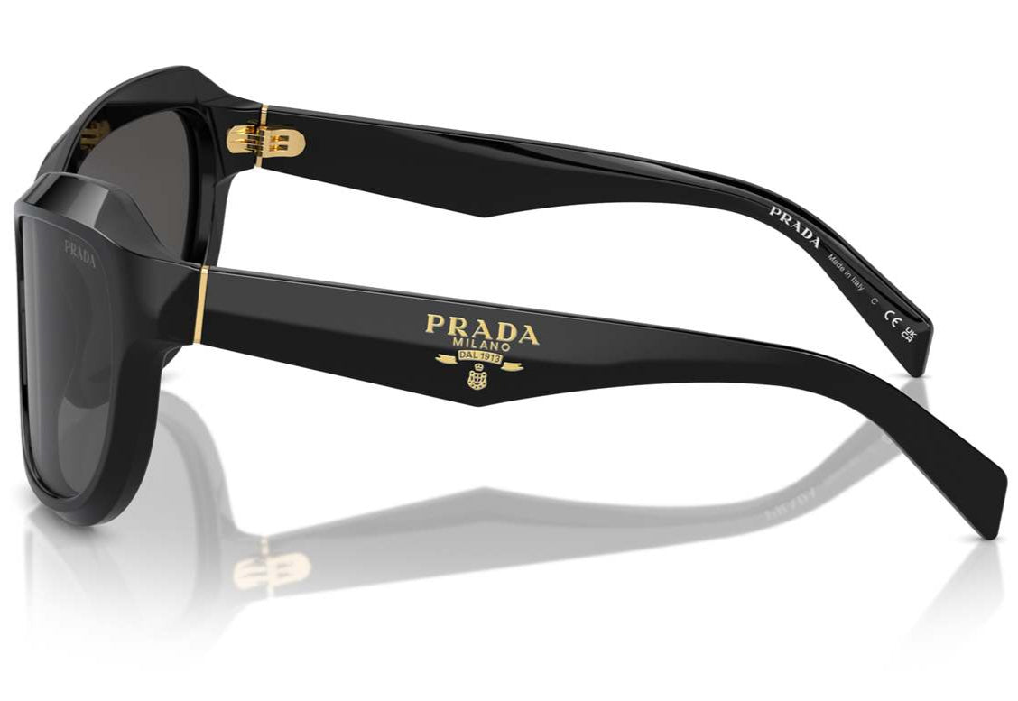 Prada PRA27-S Black Cats Eye Sunglasses