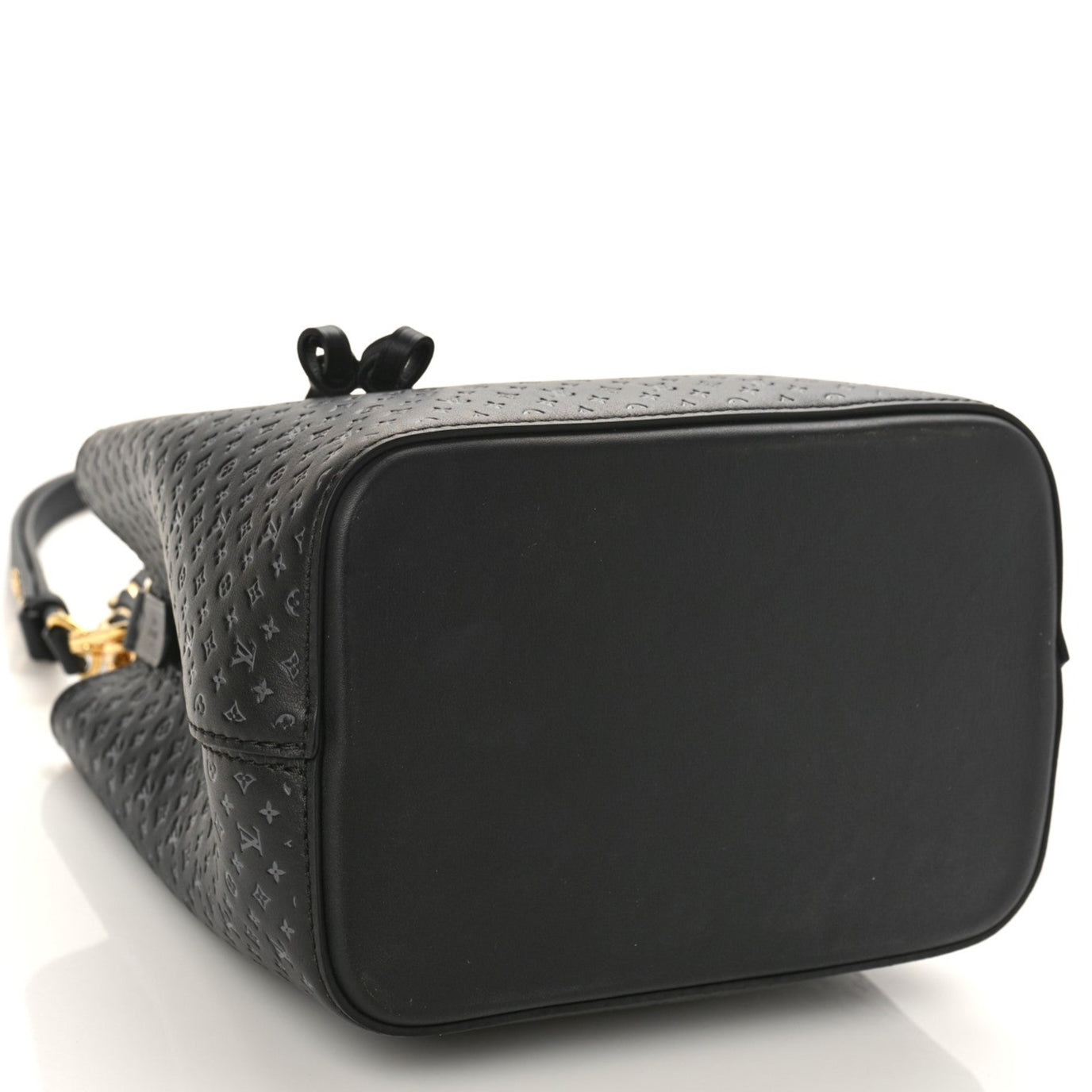 Louis Vuitton Nanogram Embossed Neonoe BB Shoulder Bag - Black