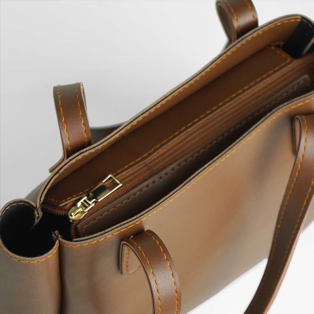 Wide Bag Brown