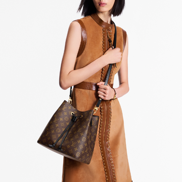 Louis Vuitton NéoNoé MM Bucket Bag - Brown