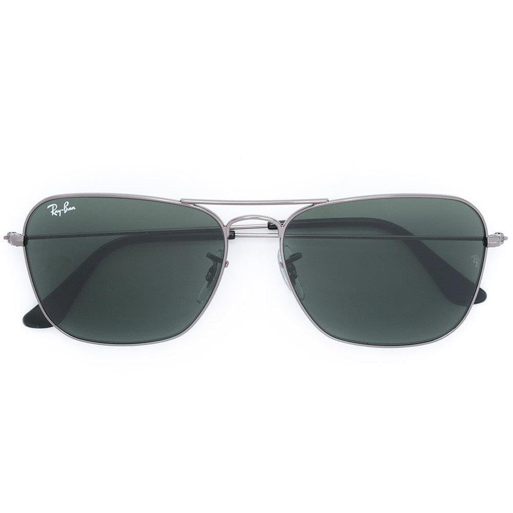 Ray Ban Caravan RB3136 004/51 Square Black Frame Sunglasses