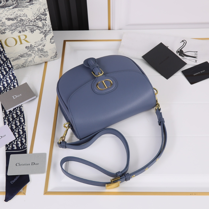 Dior Medium Dior Bobby Bag - Blue