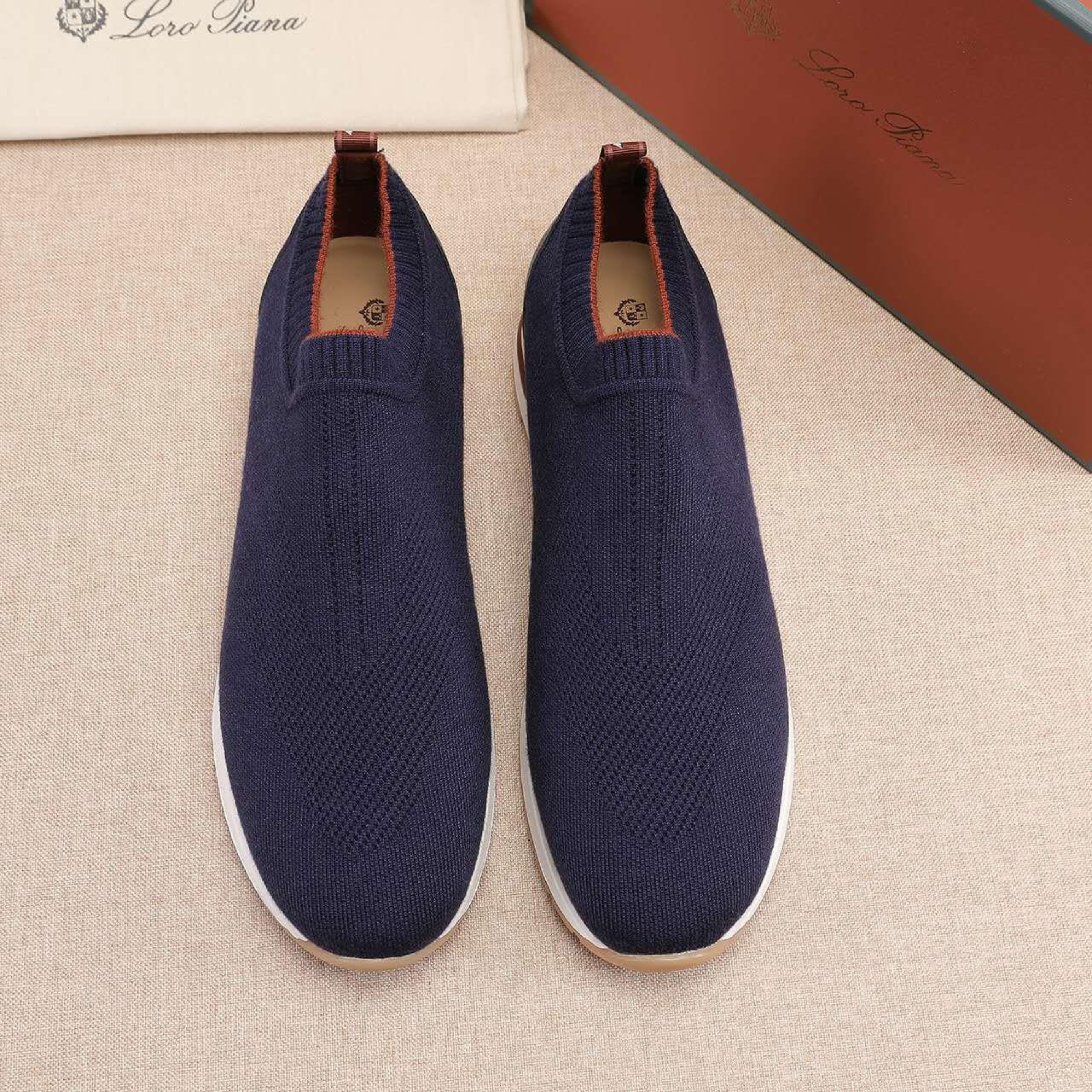 Loro Piana 360 LP Flexy Walk Sneaker - Galaxy Blue (F0VC)