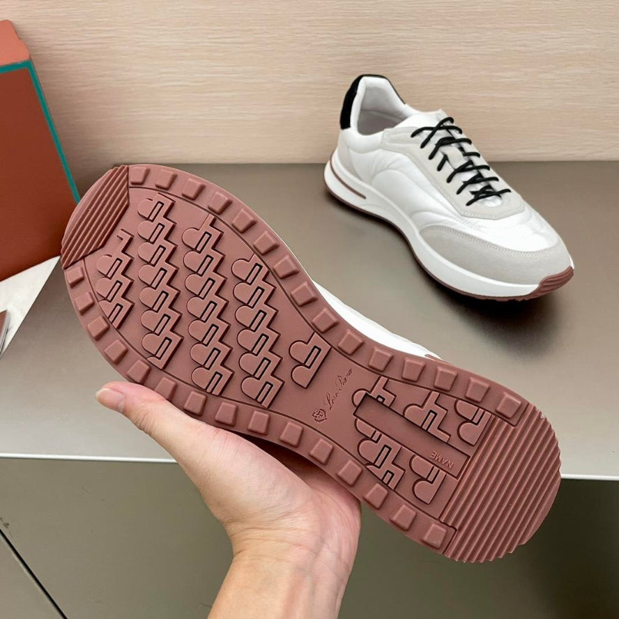 Loro Piana Week End Walk Microfibre Storm System® Sneakers -  White (1000)