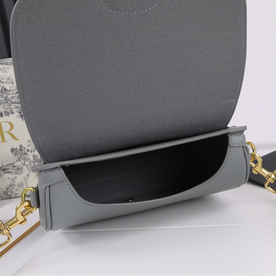 Dior Medium Dior Bobby Bag - Grey