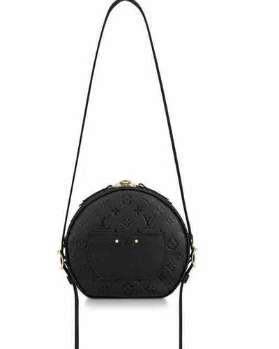 Louis Vuitton Empreinte Petite Boite Chapeau Shoulder Bag - Black