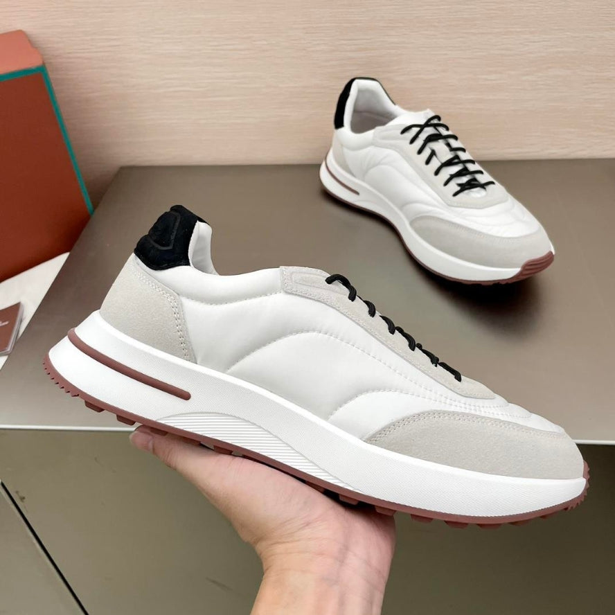 Loro Piana Week End Walk Microfibre Storm System® Sneakers -  White (1000)