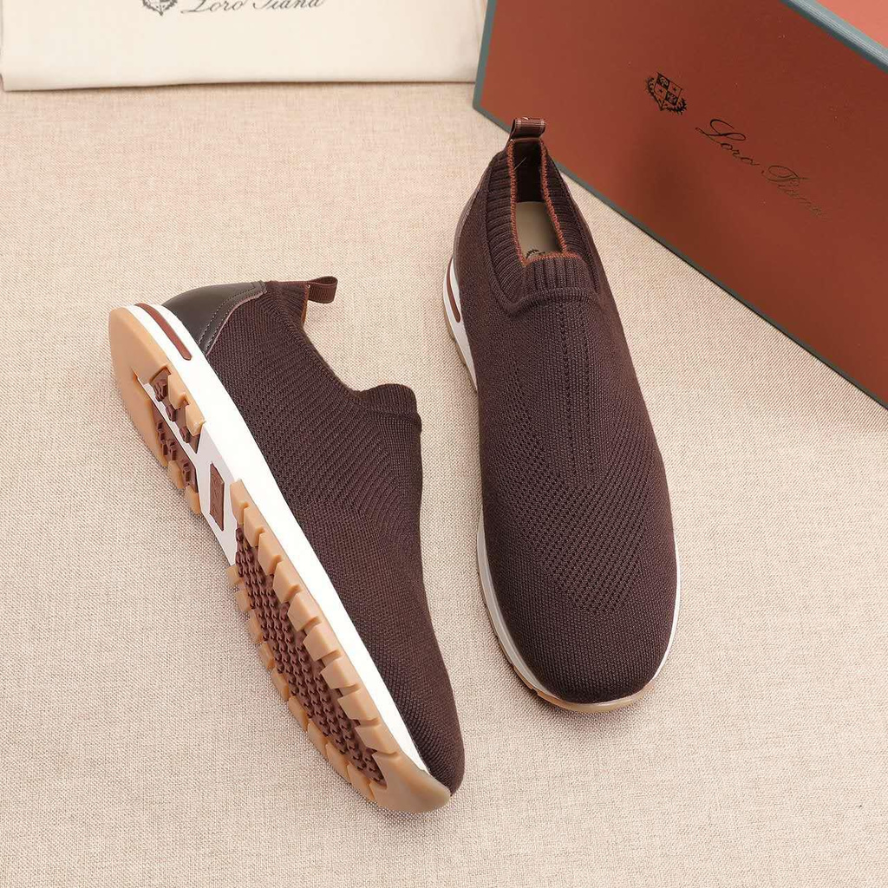 Loro Piana 360 LP Flexy Walk Wish® Wool Sneakers - Dark Claret (Q04V)