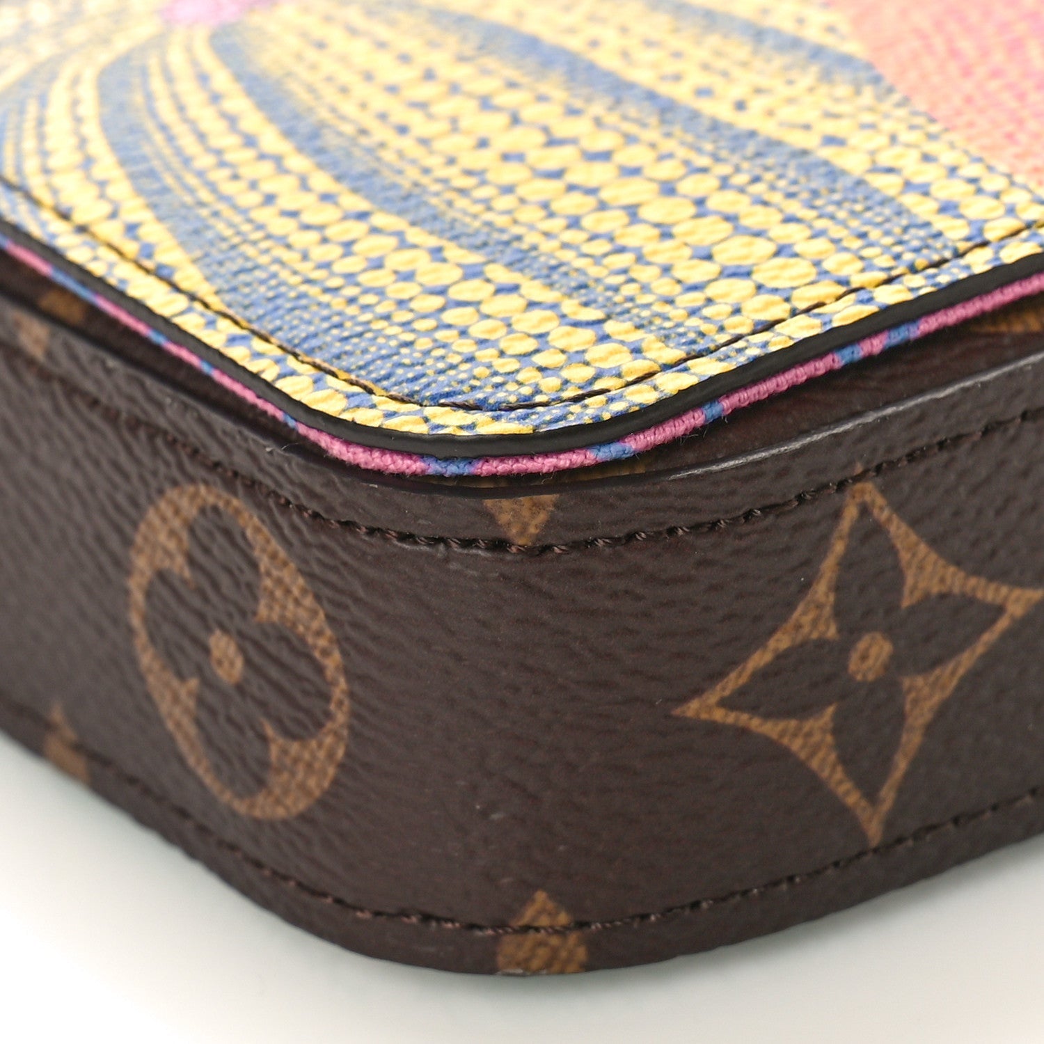 Louis Vuitton x Yayoi Kusama Pochette Accessoires Shoulder Bag - Brown