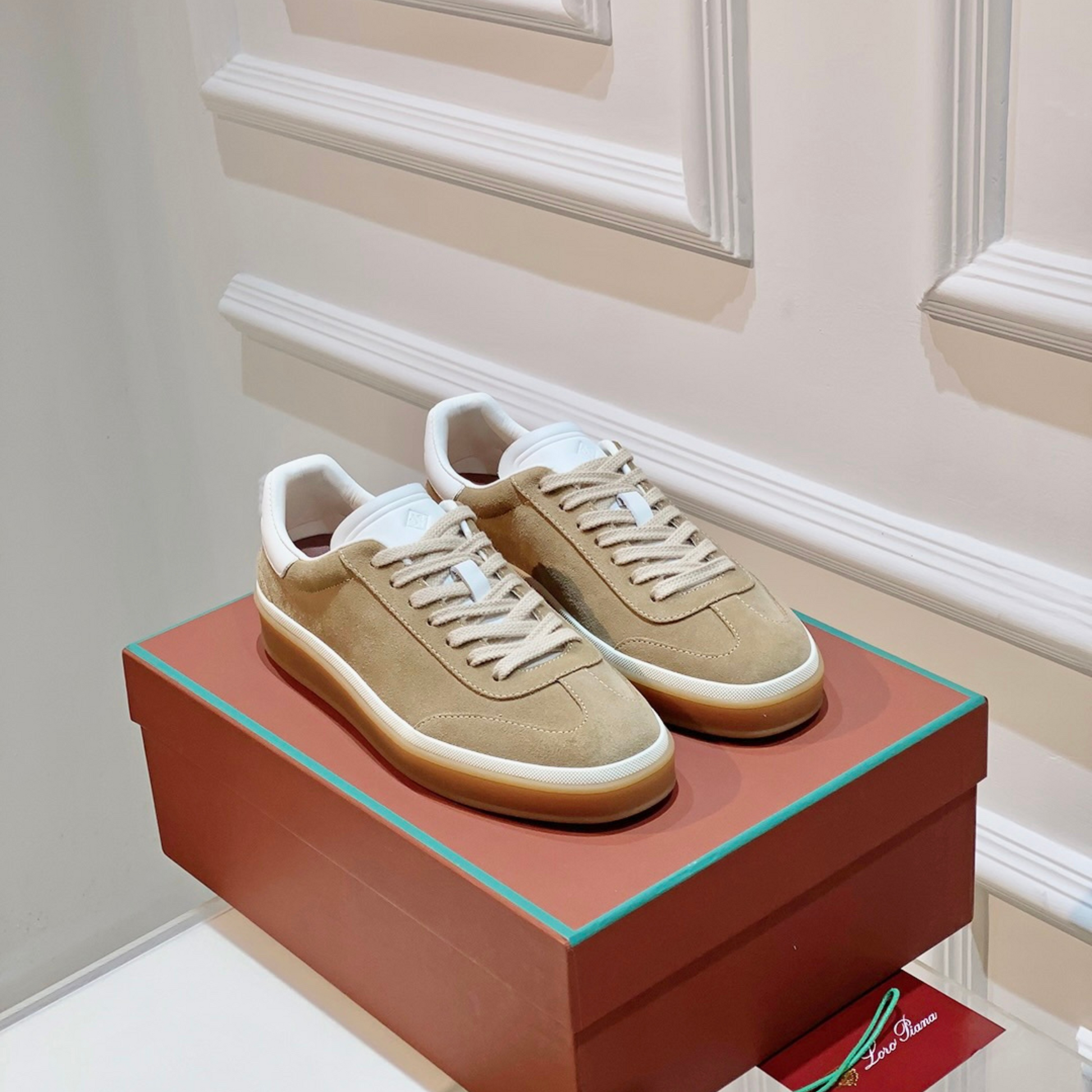 Loro Piana Tennis Walk Suede Sneakers - Suede (256)