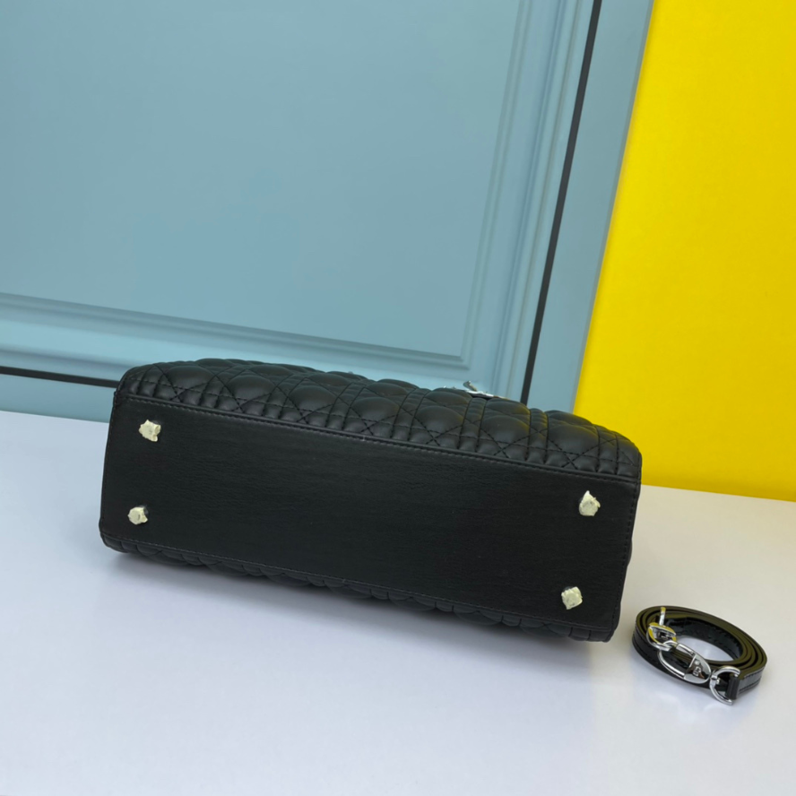 Dior Large Lady Dior Bag - Black