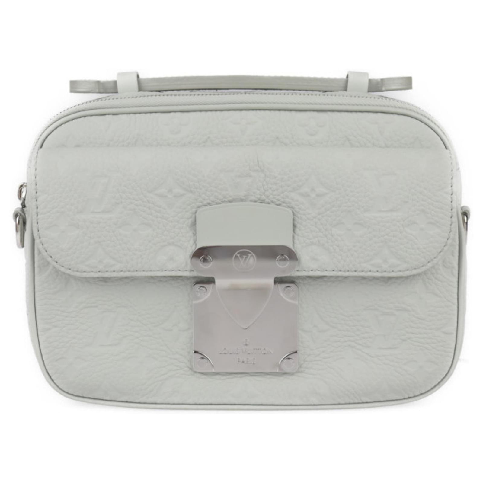 Louis Vuitton S Lock Messenger Shoulder Bag - Mineral Gray