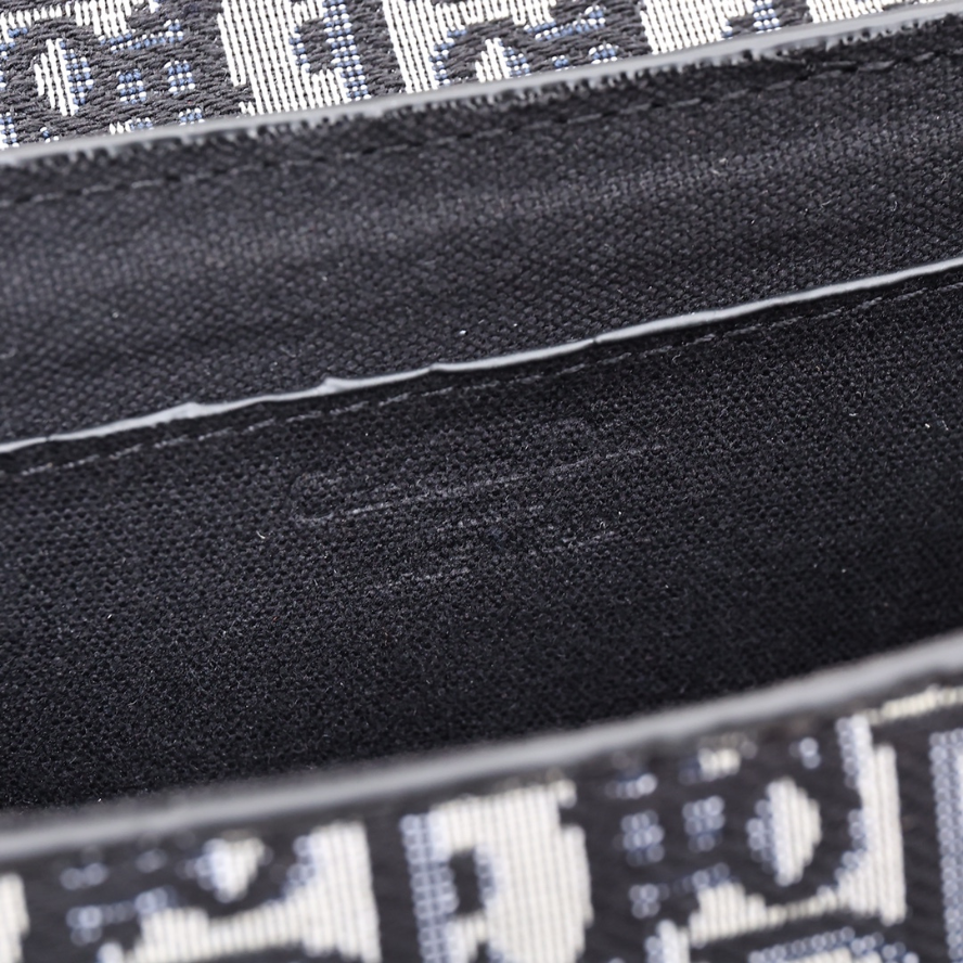 Dior Dior Bobby East-West Bag - Blue Dior Oblique Jacquard