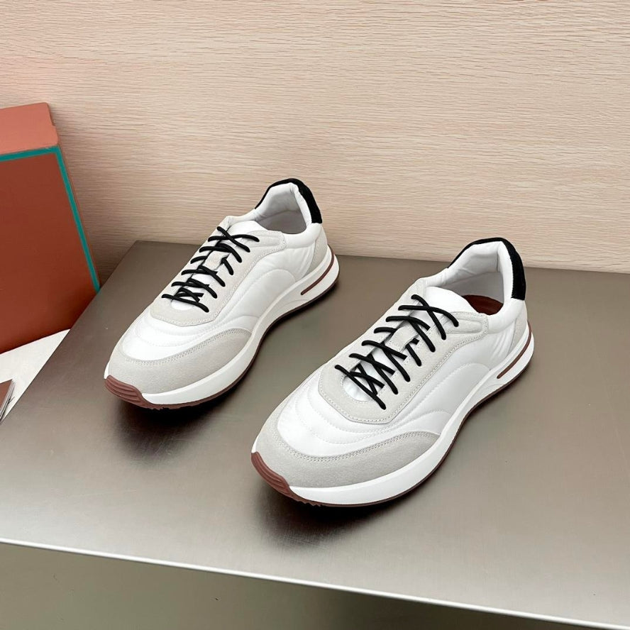 Loro Piana Week End Walk Microfibre Storm System® Sneakers -  White (1000)