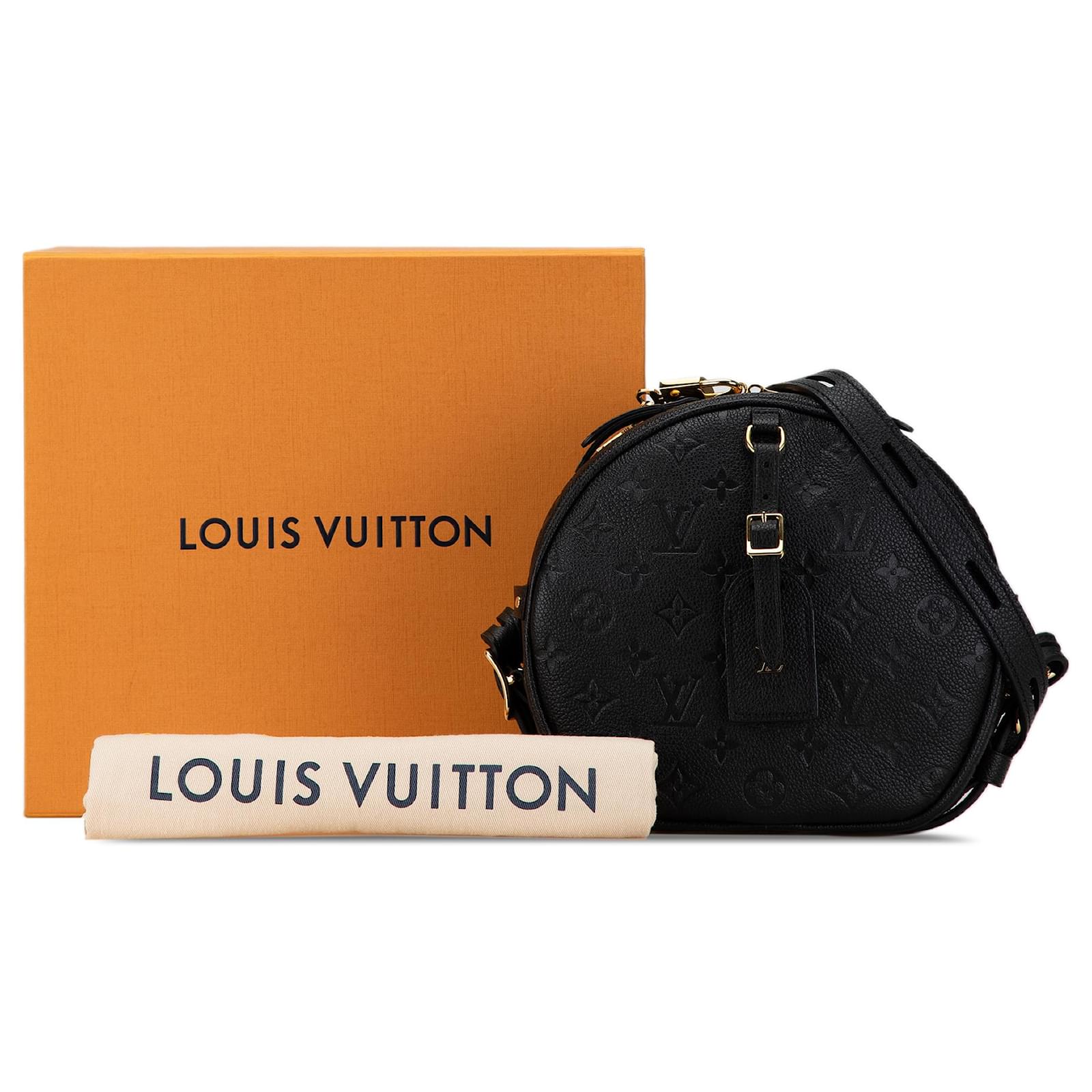 Louis Vuitton Empreinte Petite Boite Chapeau Shoulder Bag - Black