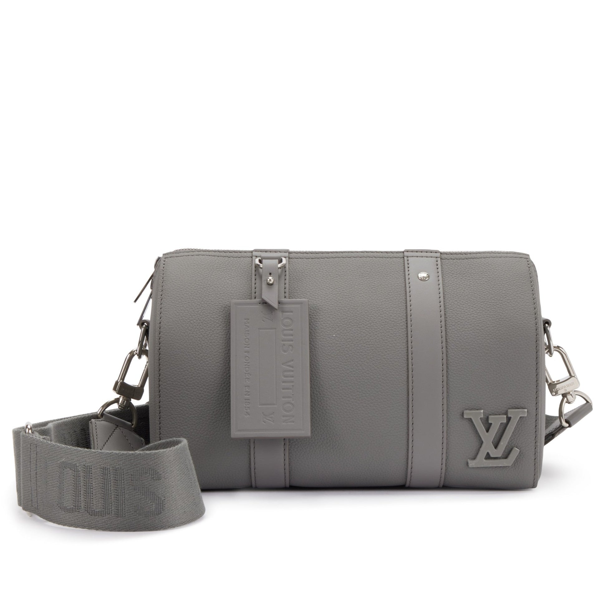 Louis Vuitton City Keepall Bag - Grey