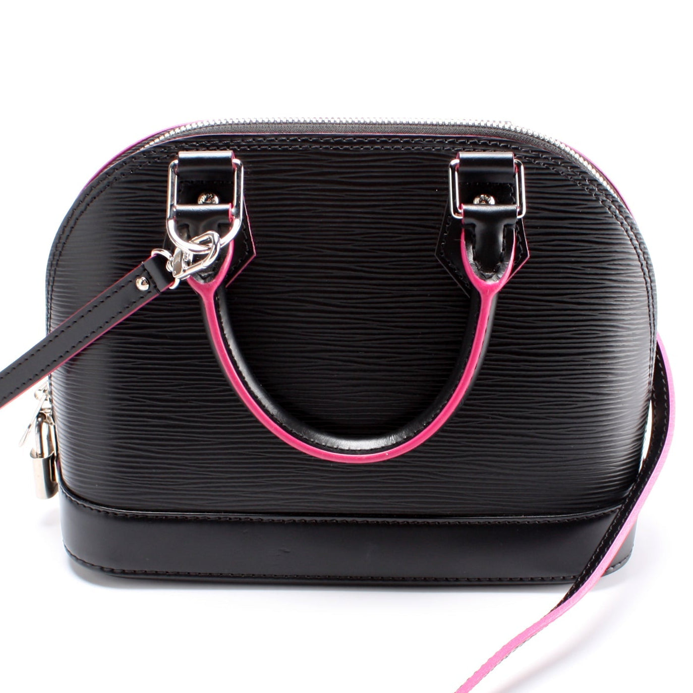 Louis Vuitton Epi Alma BB Handbag - Black