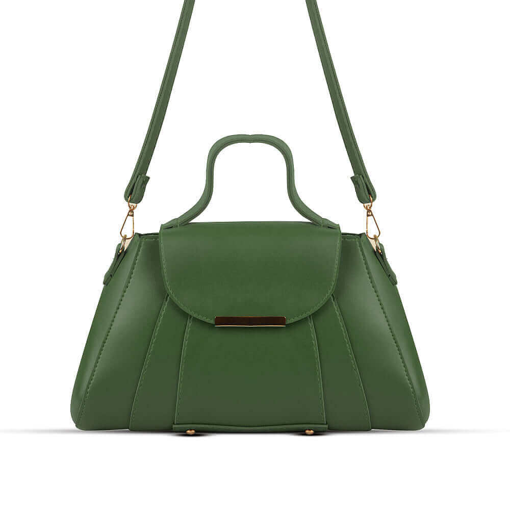 OPAL – Classic Carryall Shoulder Bag in Green