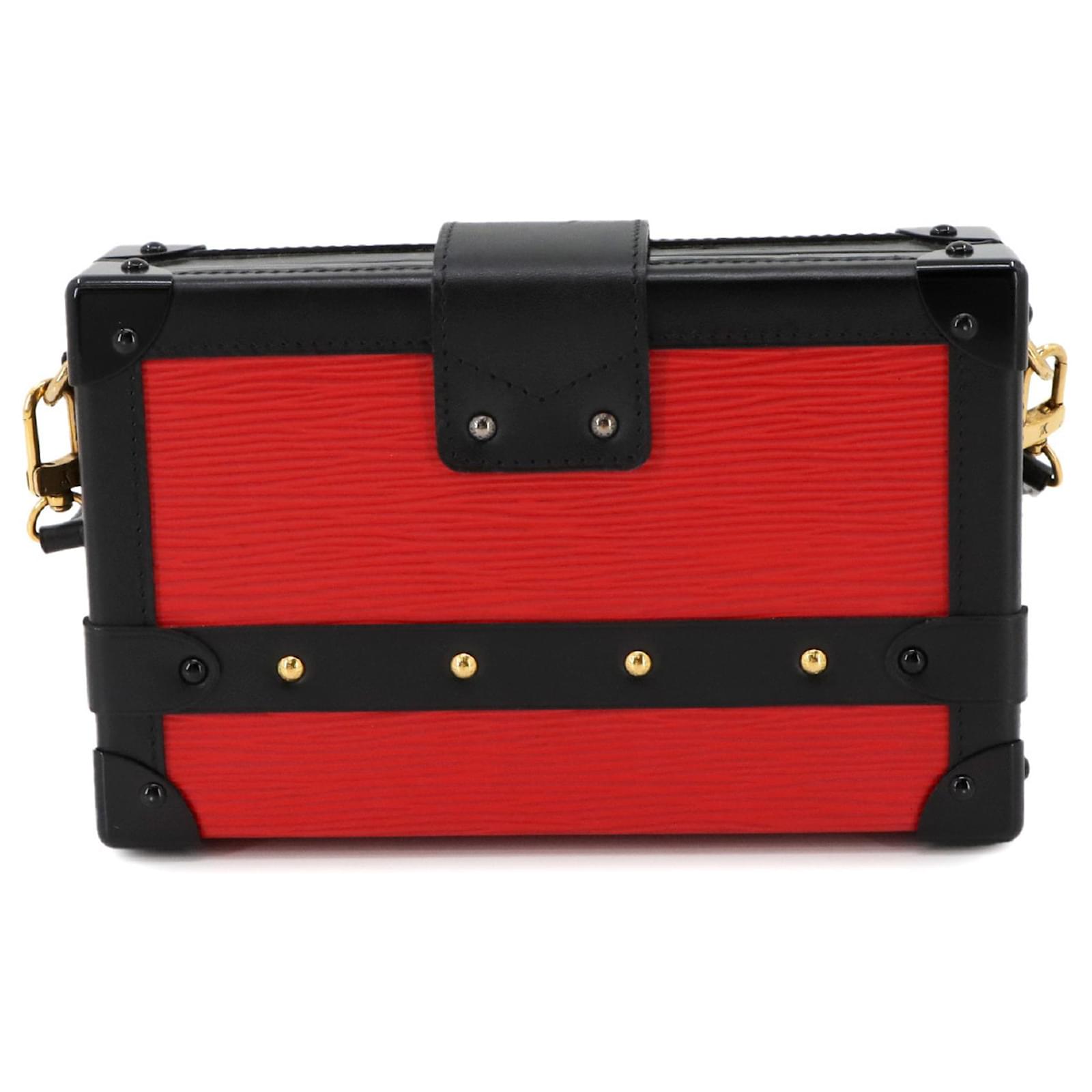 Louis Vuitton Petite Malle Shoulder Bag - Red
