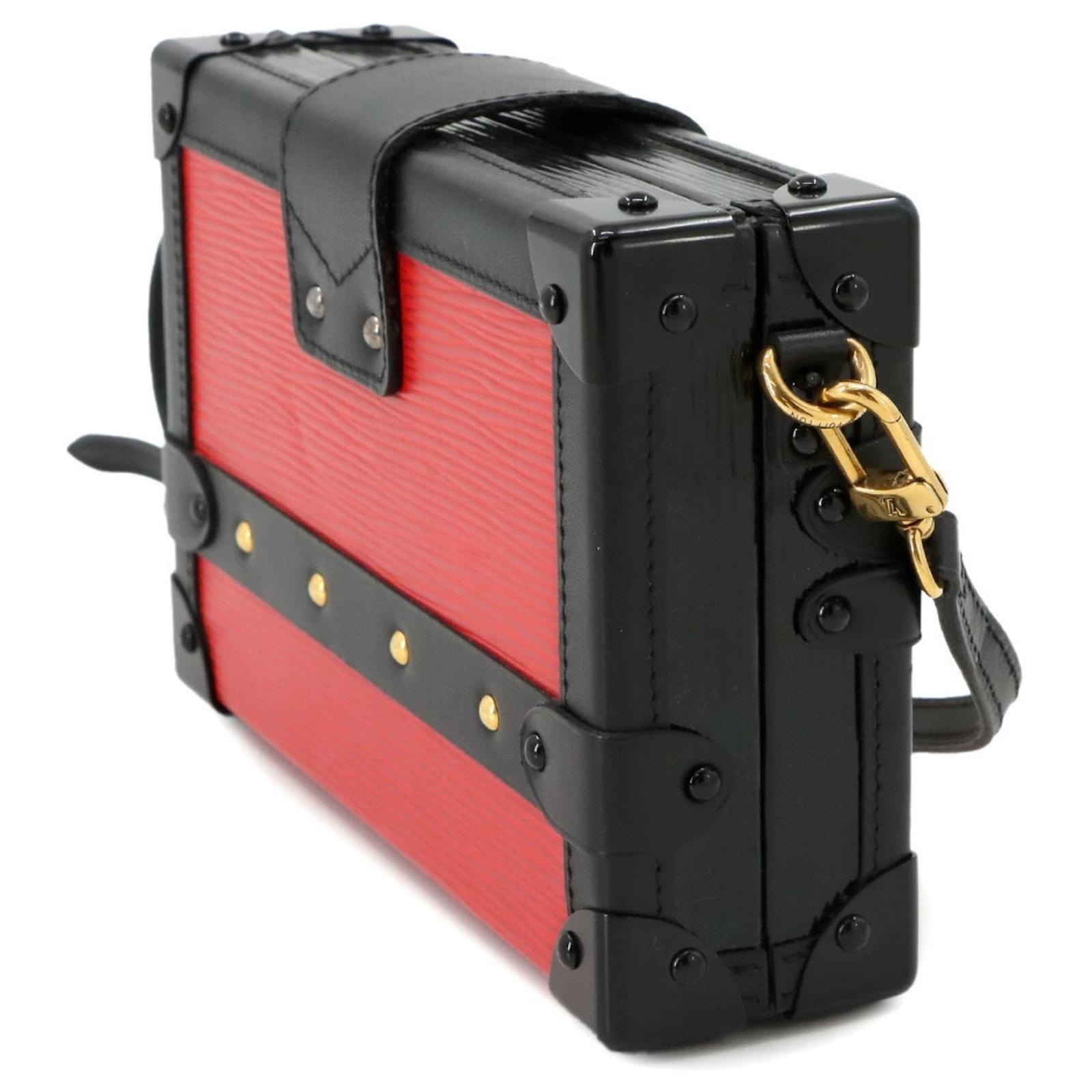 Louis Vuitton Petite Malle Shoulder Bag - Red