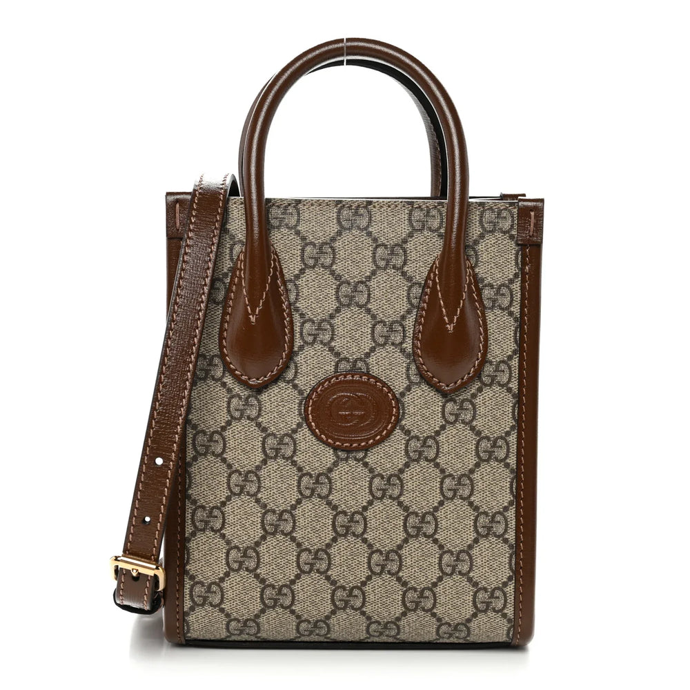 Gucci GG Mini Shopping Bag – Beige