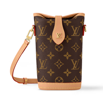 Louis Vuitton Fold Me Pouch Shoulder Bag - Chocolate Brown