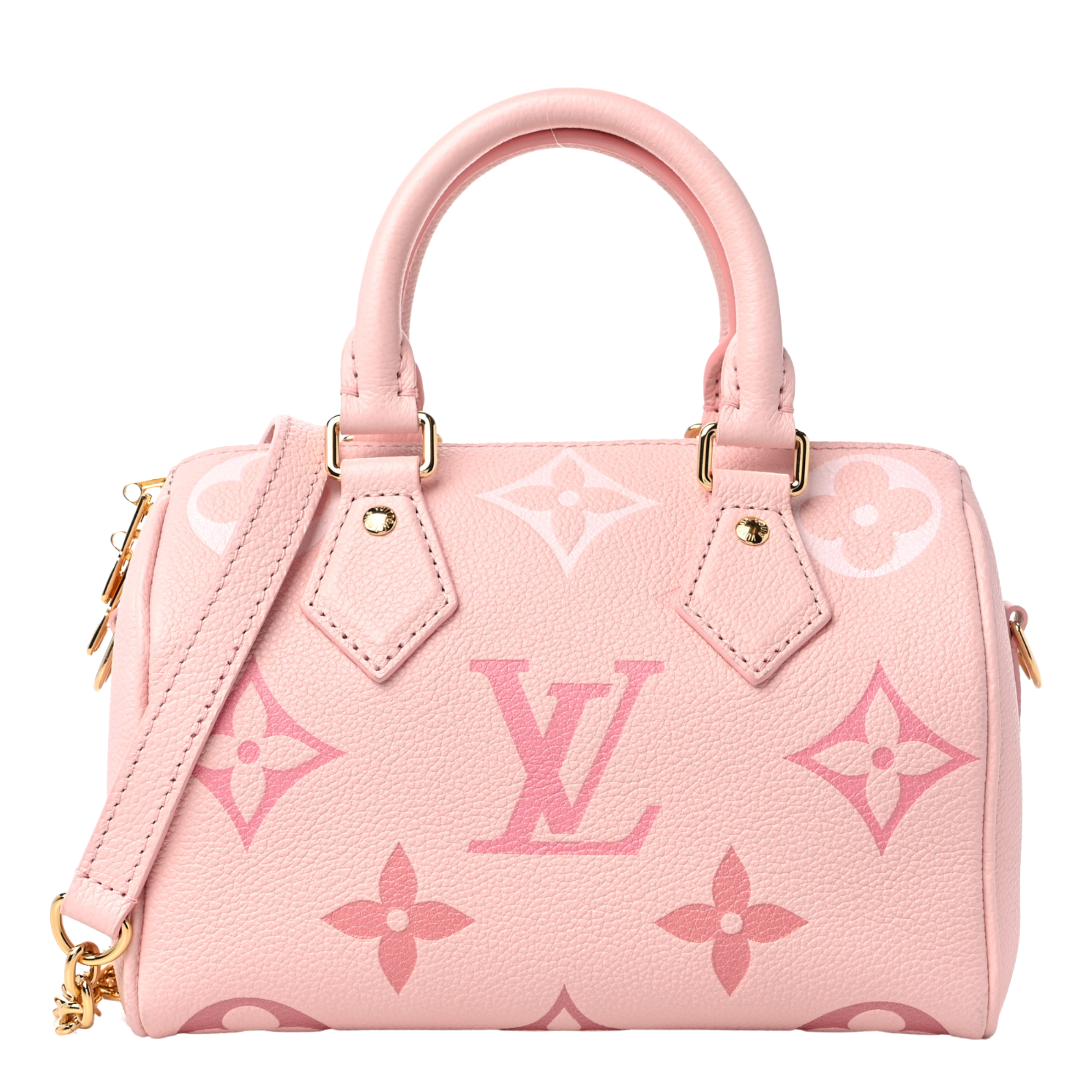 Louis Vuitton Giant Speedy Bandouliere Shoulder Bag - Rose Pink