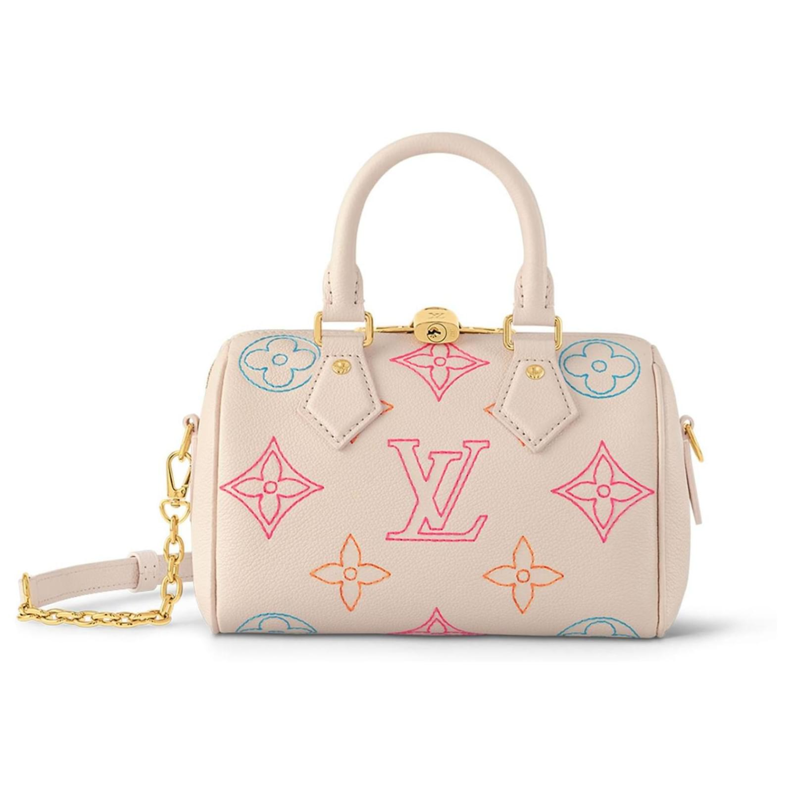 Louis Vuitton Speedy Bandoulière 20 Handbag - Beige