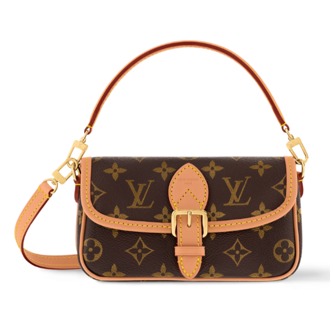 Louis Vuitton Diane Shoulder Bag - Brown