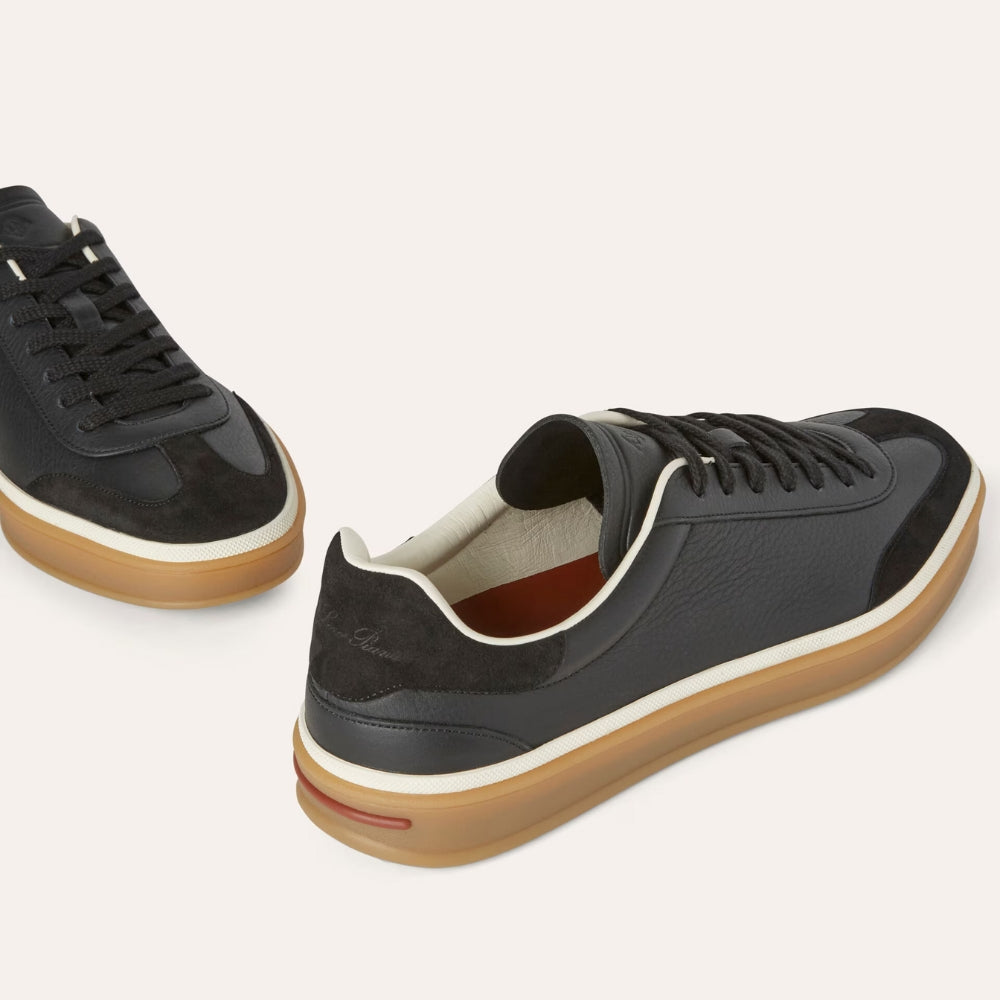 Loro Piana Tennis Walk Sneaker - Black (8000)