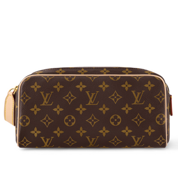 Louis Vuitton Toilet Dopp Kit Pouch - Brown