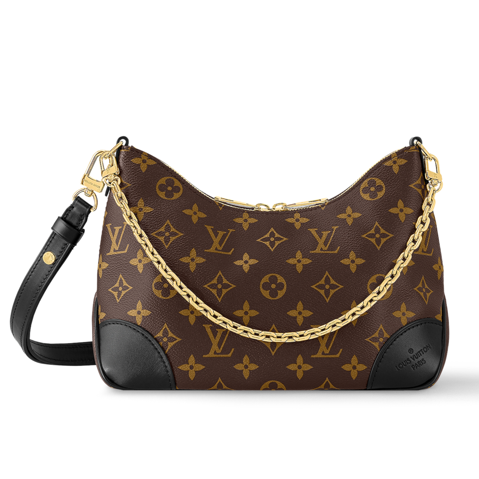 Louis Vuitton Boulogne NM Shoulder Bag - Black