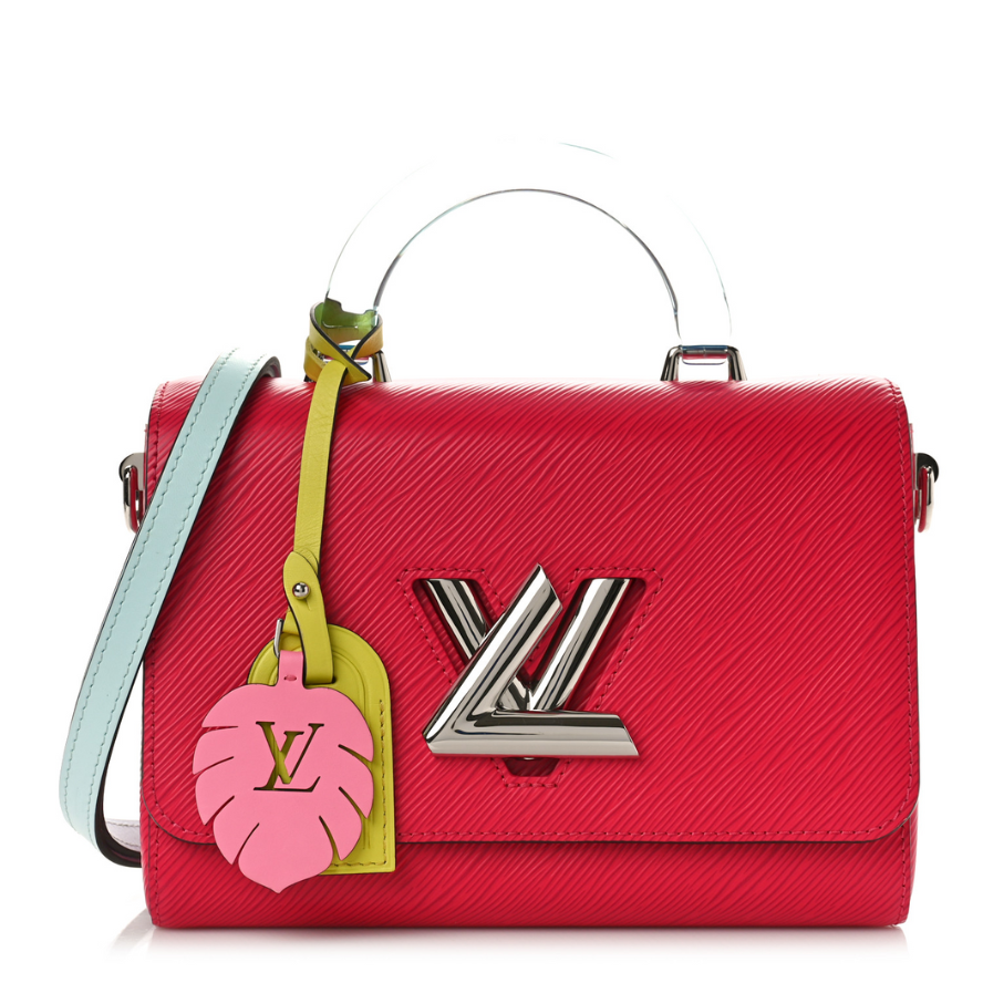 Louis Vuitton Twist MM Shoulder Bag - Red