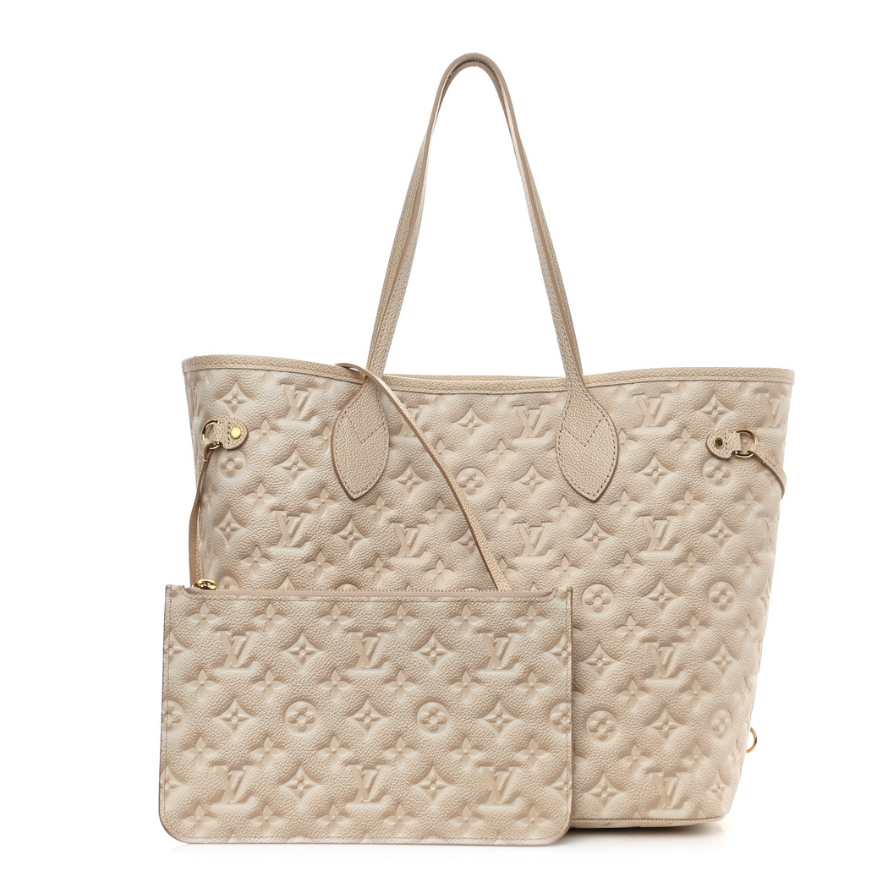 Louis Vuitton Summer Stardust Neverfull MM Tote Bag - Beige Clair