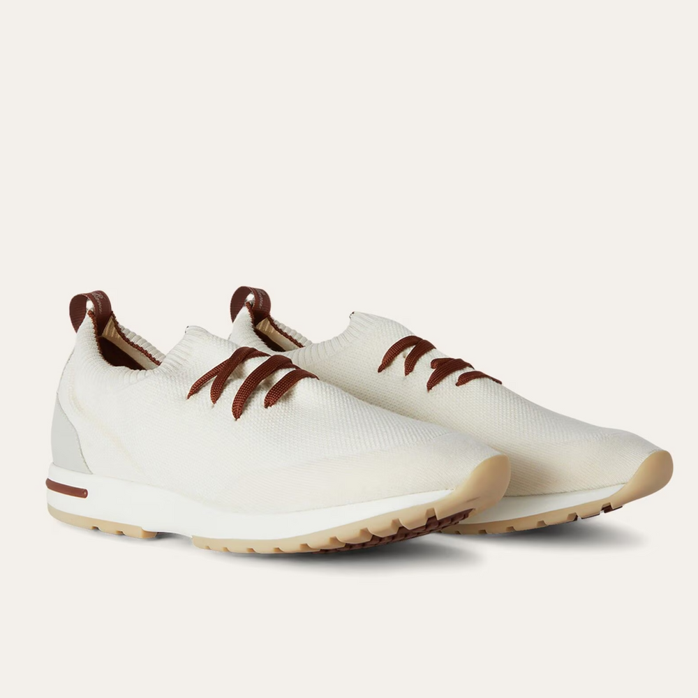 Loro Piana 360 LP Flexy Walk Wish® Wool Sneakers - White (1000)