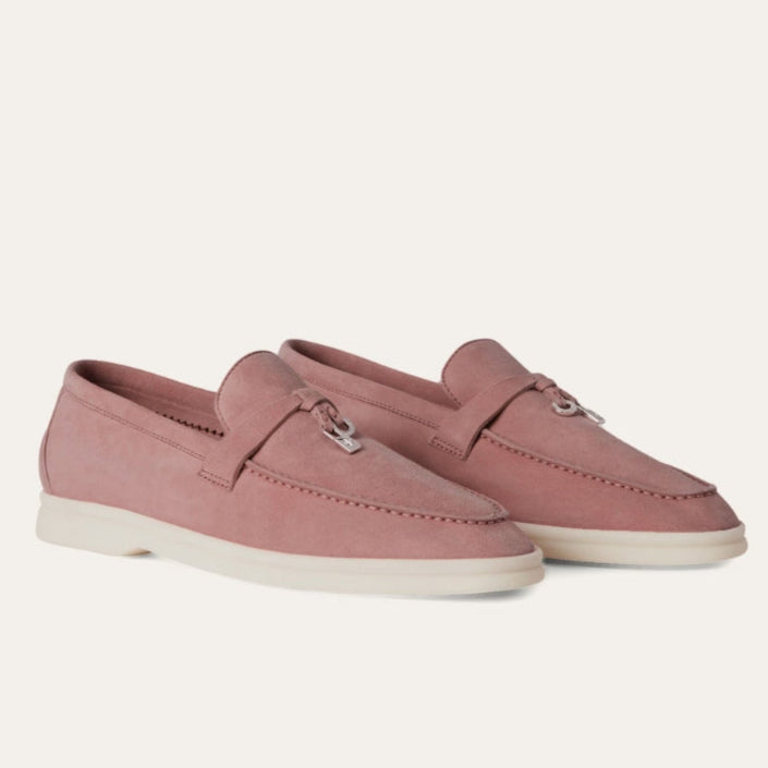 Loro Piana Summer Charms Walk Loafers – Flowering Cherry (110)