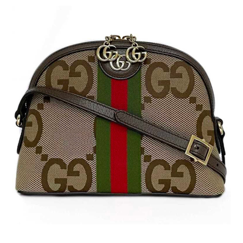 Gucci GG Ophidia Dome Shoulder Bag – Beige