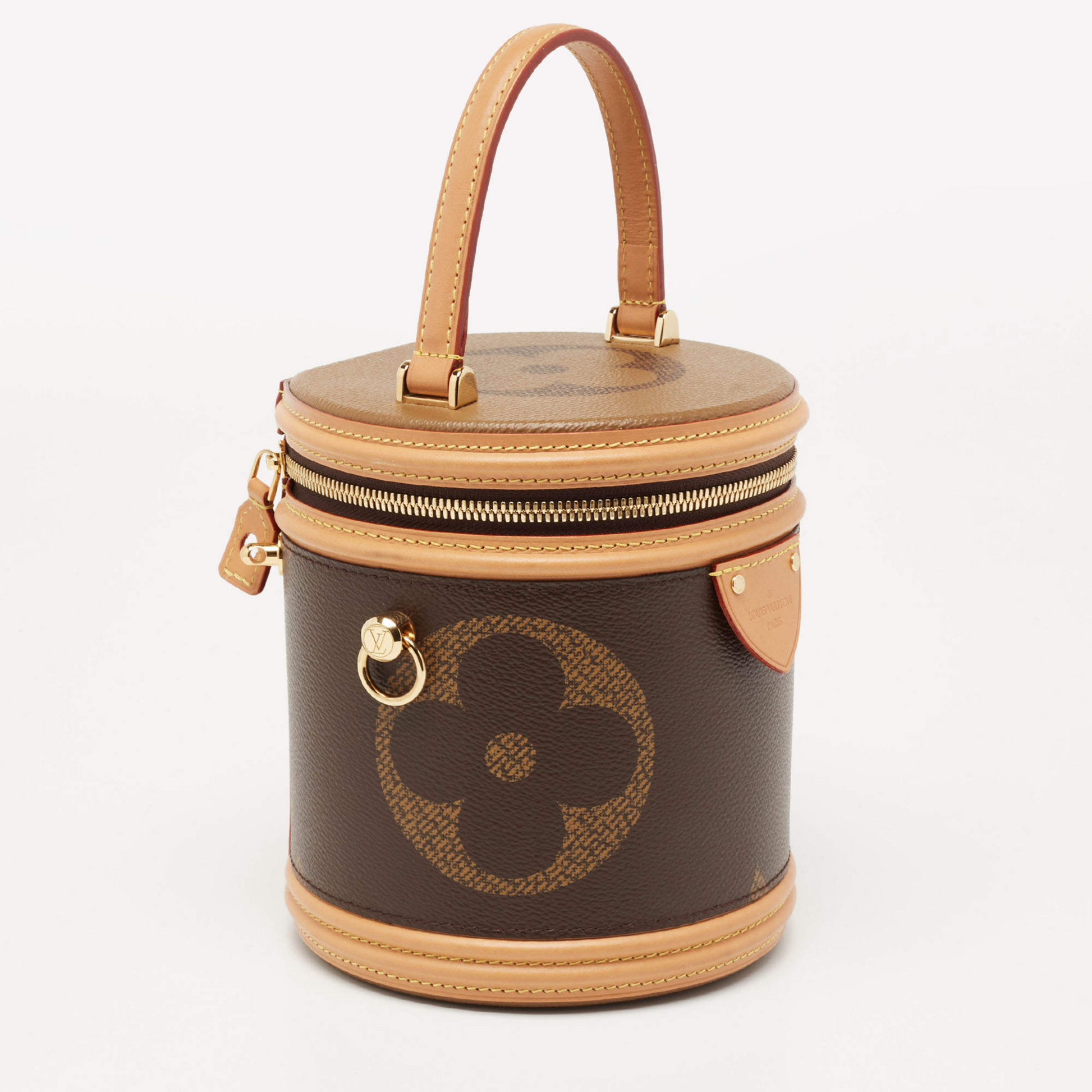 Louis Vuitton Monogram Giant Cannes Hand Bag - Brown
