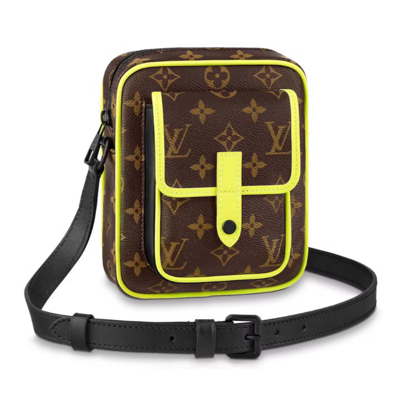 Louis Vuitton Christopher Wearable Wallet - Brown Yellow