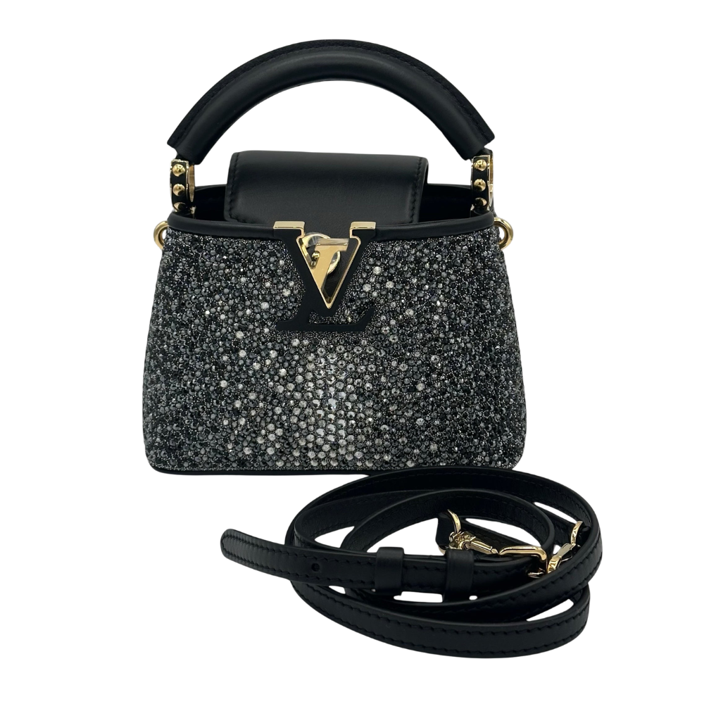 Louis Vuitton Mini Capucines Bag – Black