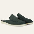 Loro Piana Babouche Walk The Spirit of Elegance® Loafer – Dark Green