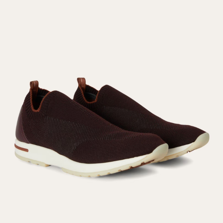 Loro Piana 360 LP Flexy Walk Wish® Wool Sneakers - Dark Claret (Q04V)