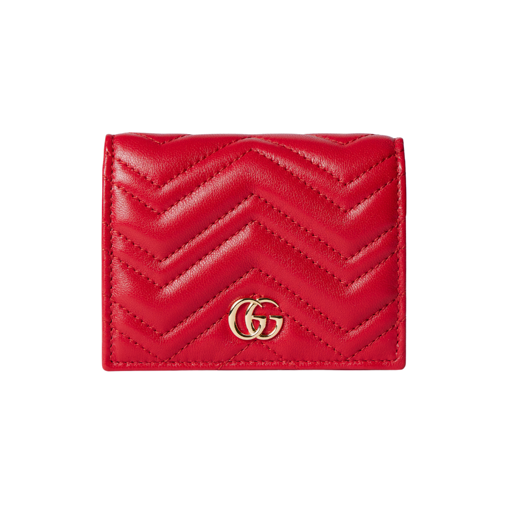 Gucci GG Marmont Small Wallet – Red